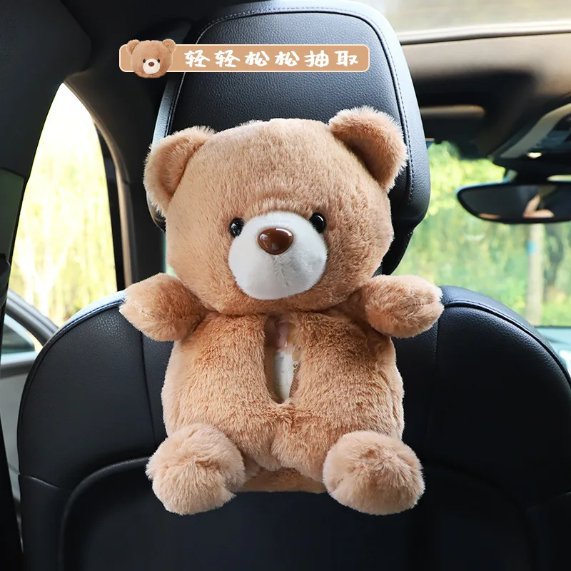Car Tissue Box Cartoon Plush Bear Car Hanging Paper Box Cute Chair Back Armrest Box Car Tissue Decoration Accessories
Car Tissue Box Cartoon Plush Bear Car Hanging Paper Box Cute Chair Back Armrest Box Car Tissue Decoration Accessories
