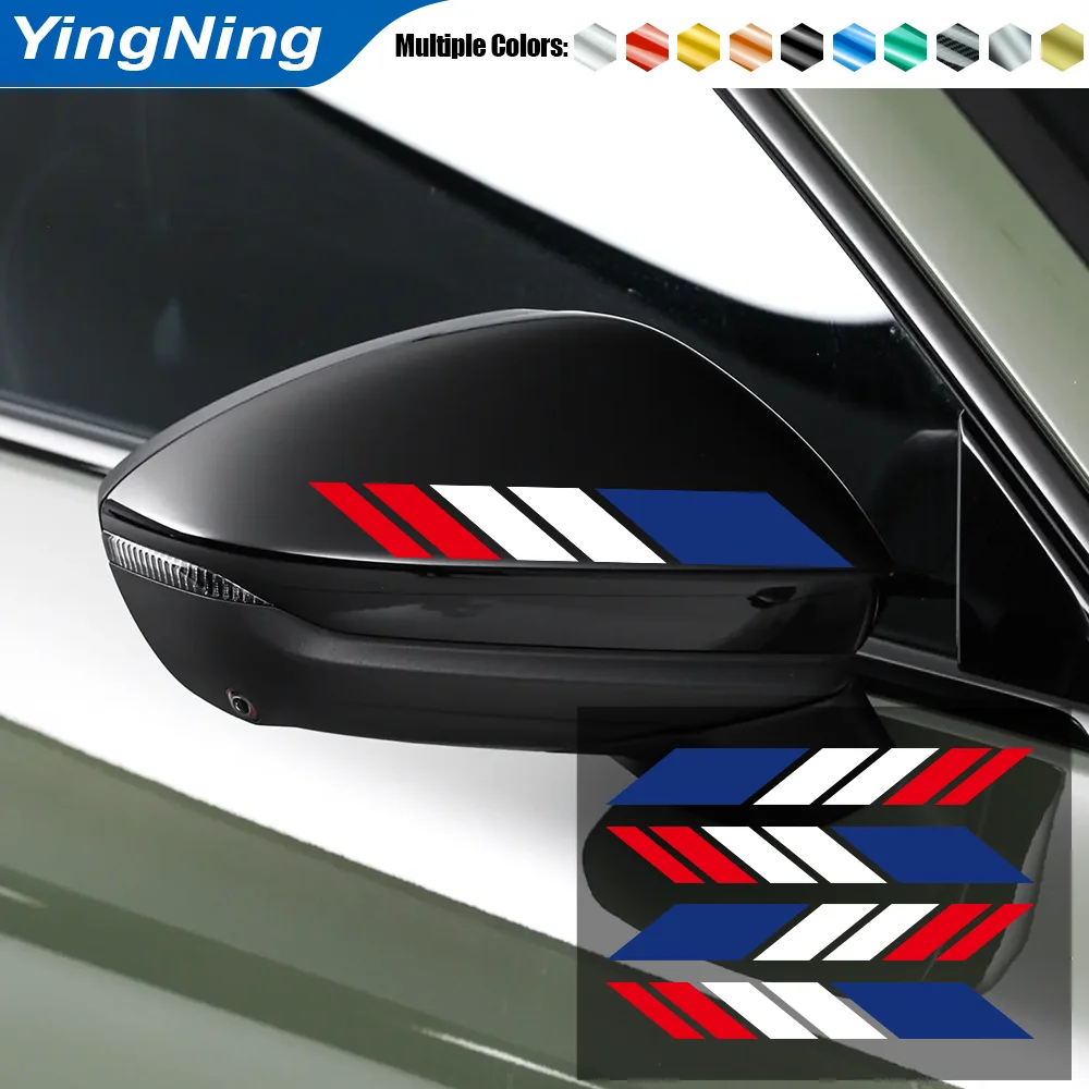 France Colors Car Side Mirror Stickers Reflective Stripe Decals Auto Exterior Decor Styling for Peugeot Citroen Renault BMW M
France Colors Car Side Mirror Stickers Reflective Stripe Decals Auto Exterior Decor Styling for Peugeot Citroen Renault BMW M
