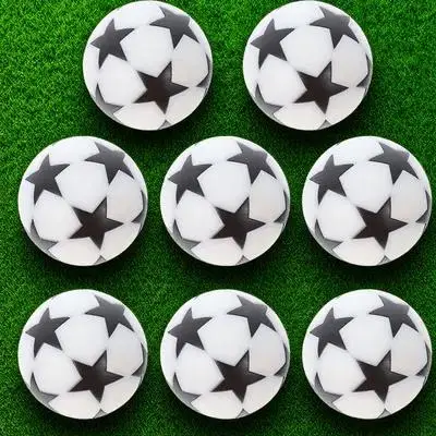 8Pcs Replacement Table Soccer Balls Black White Five-Star Design for Desk Football Machines Desktop Soccer Game Accessories
8Pcs Replacement Table Soccer Balls Black White Five-Star Design for Desk Football Machines Desktop Soccer Game Accessories