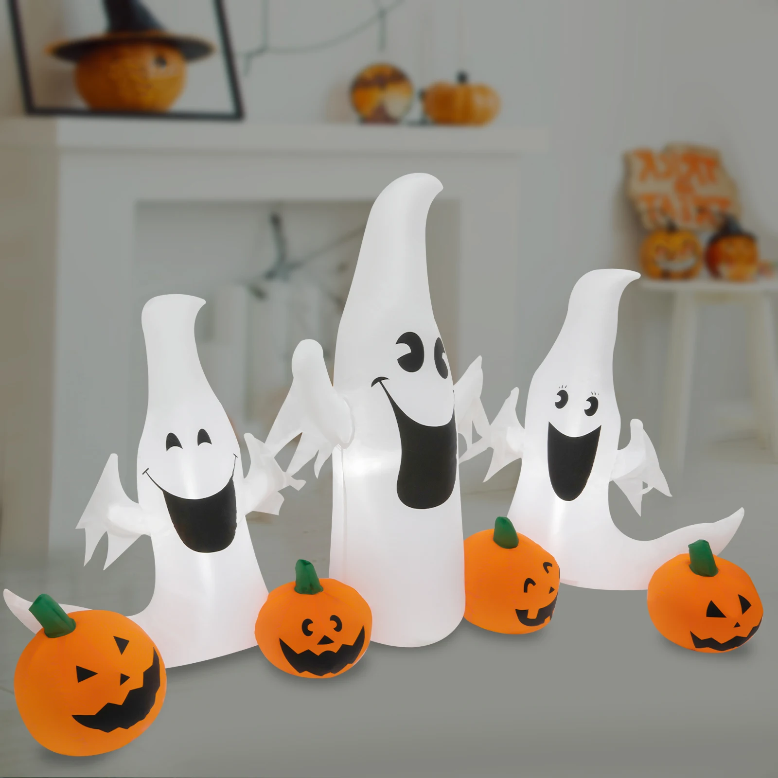 Halloween Inflatable Decorations, Inflatable Decorations with Led Lights, Deflatable Long Halloween Inflatables
Halloween Inflatable Decorations, Inflatable Decorations with Led Lights, Deflatable Long Halloween Inflatables