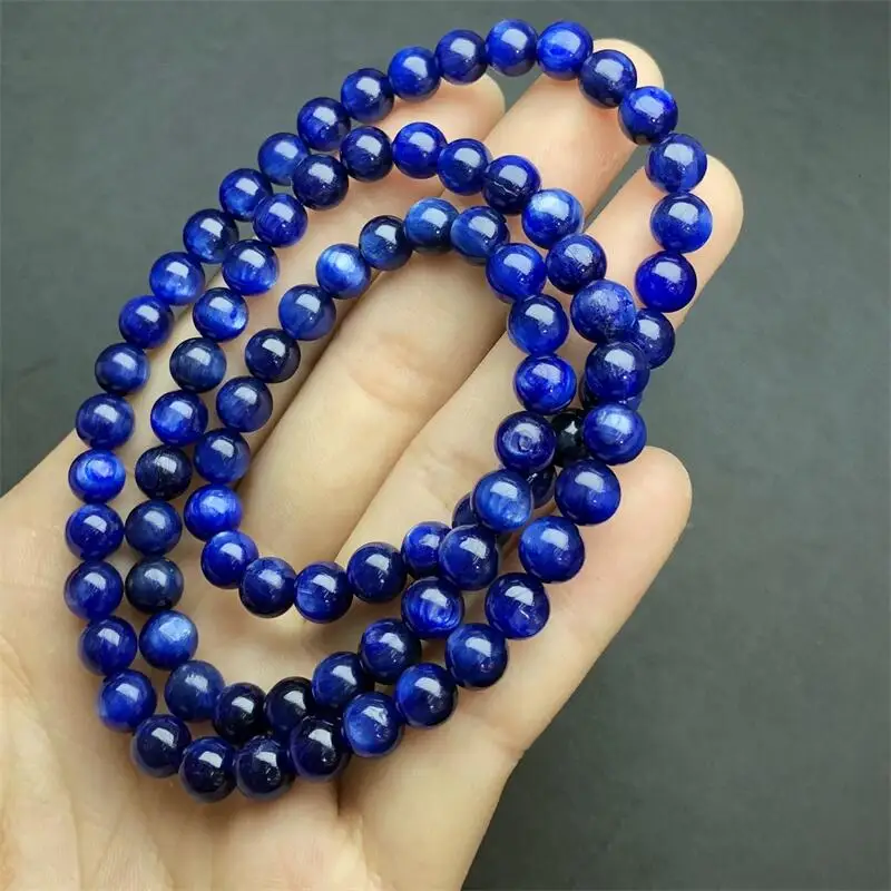 6MM Natural Kyanite Bracelet Fashion Crystal Jewelry Bangle For Women Healing Fengshui Holiday Gift 1pcs
6MM Natural Kyanite Bracelet Fashion Crystal Jewelry Bangle For Women Healing Fengshui Holiday Gift 1pcs
