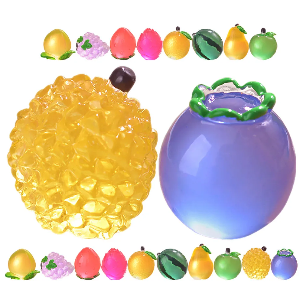 20 Pcs Fruits Ornaments Mini Resin Artificial Decor Lifelike Models Photography Props Layout Decor Statue
20 Pcs Fruits Ornaments Mini Resin Artificial Decor Lifelike Models Photography Props Layout Decor Statue