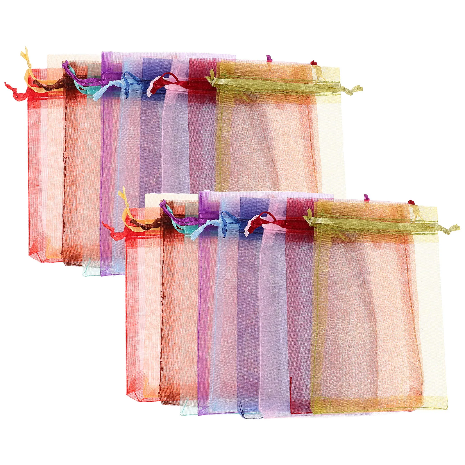 100 шт. мешочков для упаковки ювелирных изделий, органзовые мешочки на завязках, маленькие подарочные мешочки для свадебных сувениров, конфет, украшений
100 шт. мешочков для упаковки ювелирных изделий, органзовые мешочки на завязках, маленькие подарочные мешочки для свадебных сувениров, конфет, украшений