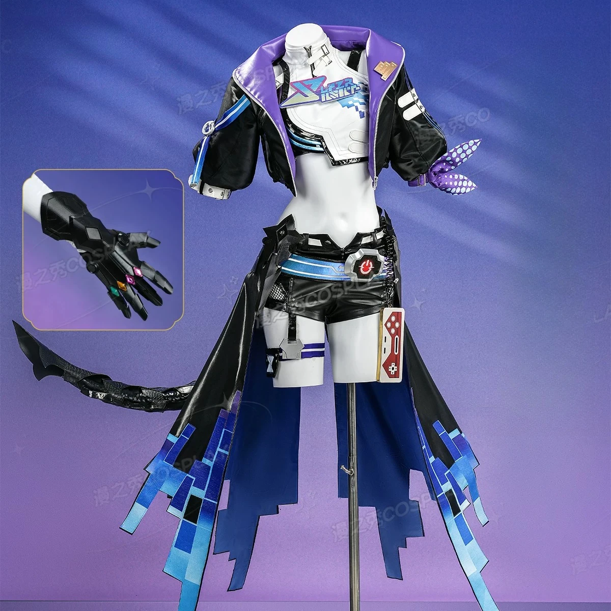 Honkai: Star Rail Silver Wolf SP Form Cosplay Costume, Full Set Game Outfit for Women
Honkai: Star Rail Silver Wolf SP Form Cosplay Costume, Full Set Game Outfit for Women