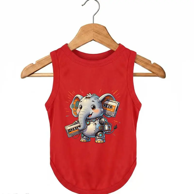 Cartoon Elephant Dog Vest, Summer Lightweight Breathable, Pet Cool Fashion
Cartoon Elephant Dog Vest, Summer Lightweight Breathable, Pet Cool Fashion