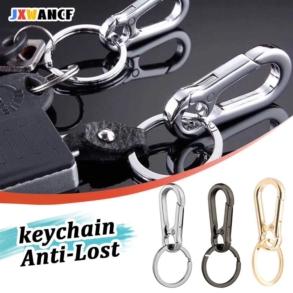 JXWANCF Gift Classic Stainless Steel Gourd Buckle Keychain Waist Belt Clip Anti-lost Buckle Hanging Fashion Key Ring Car
JXWANCF Gift Classic Stainless Steel Gourd Buckle Keychain Waist Belt Clip Anti-lost Buckle Hanging Fashion Key Ring Car