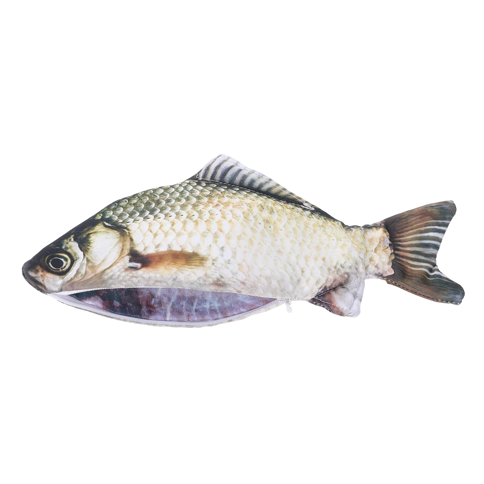 Simulated Fish Pen Bag Large Capacity Pencil Case Stationery Holder Funny Coin Purse Polyester Material Zipper Storage School
Simulated Fish Pen Bag Large Capacity Pencil Case Stationery Holder Funny Coin Purse Polyester Material Zipper Storage School
