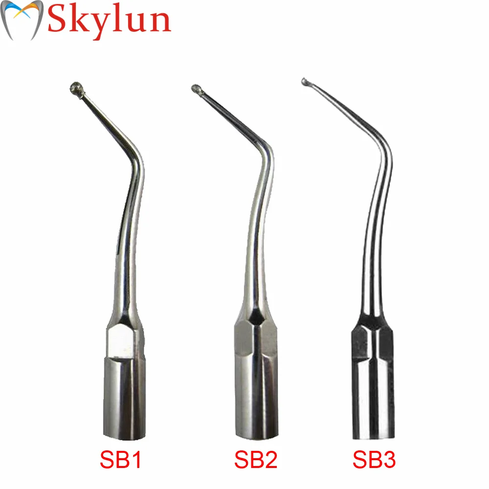 SKYLUN 10PCS Dental Ultrasonic Scaler Tips SB1 SB2 SB3 SBL SBR Cavity Preparation Tips for WOODPECKER EMS Microdont
SKYLUN 10PCS Dental Ultrasonic Scaler Tips SB1 SB2 SB3 SBL SBR Cavity Preparation Tips for WOODPECKER EMS Microdont
