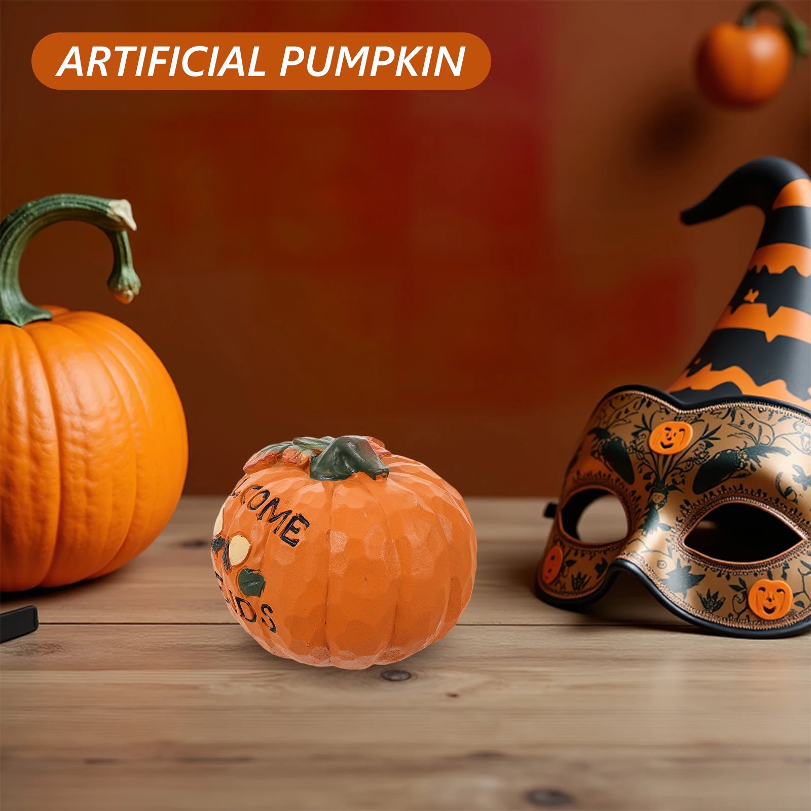 Halloween Pumpkin Decoration Resin Sculpture Artificial Fall Yard Figurine Outdoor Harvest Statue Small Pumpkin Ornament
Halloween Pumpkin Decoration Resin Sculpture Artificial Fall Yard Figurine Outdoor Harvest Statue Small Pumpkin Ornament