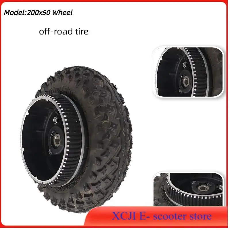 8-inch wheels with 200x50 inflatable off-road tires, equipped with rear pulleys, suitable for scooters
8-inch wheels with 200x50 inflatable off-road tires, equipped with rear pulleys, suitable for scooters