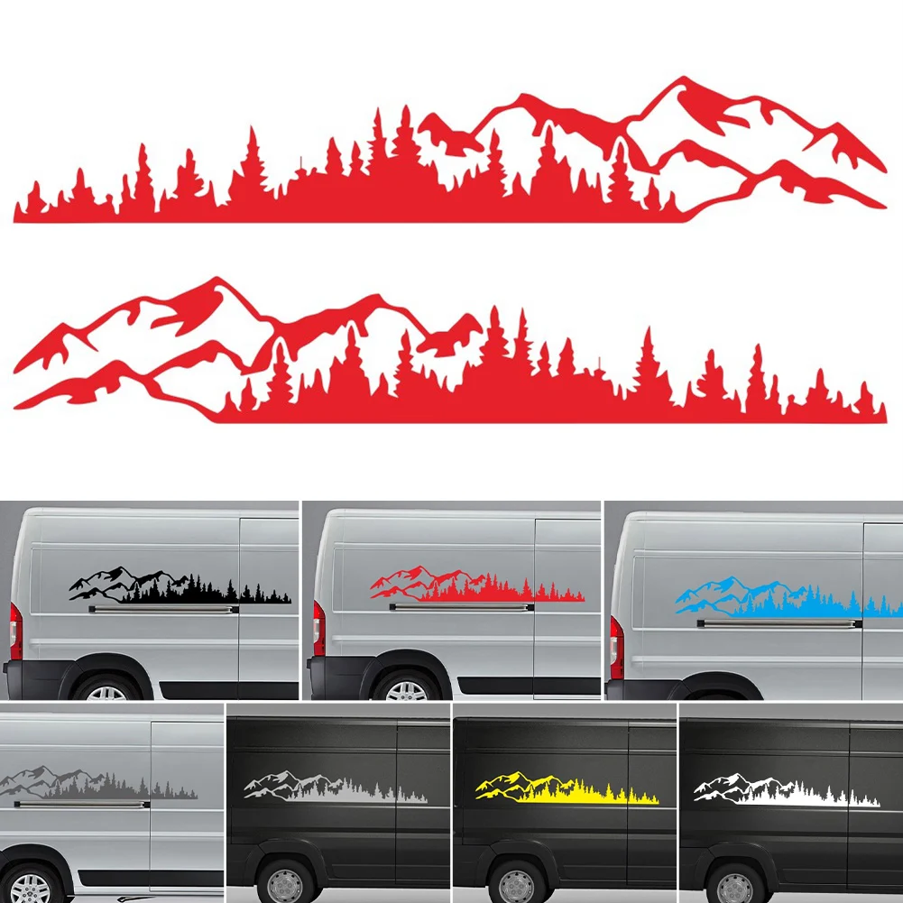2PCS Mountain Forest Vinyl Car Sticker for Truck Window Bumper Auto Door Decals Laptop Kayak Vinyl Car Body Sticker Dropshipping
2PCS Mountain Forest Vinyl Car Sticker for Truck Window Bumper Auto Door Decals Laptop Kayak Vinyl Car Body Sticker Dropshipping