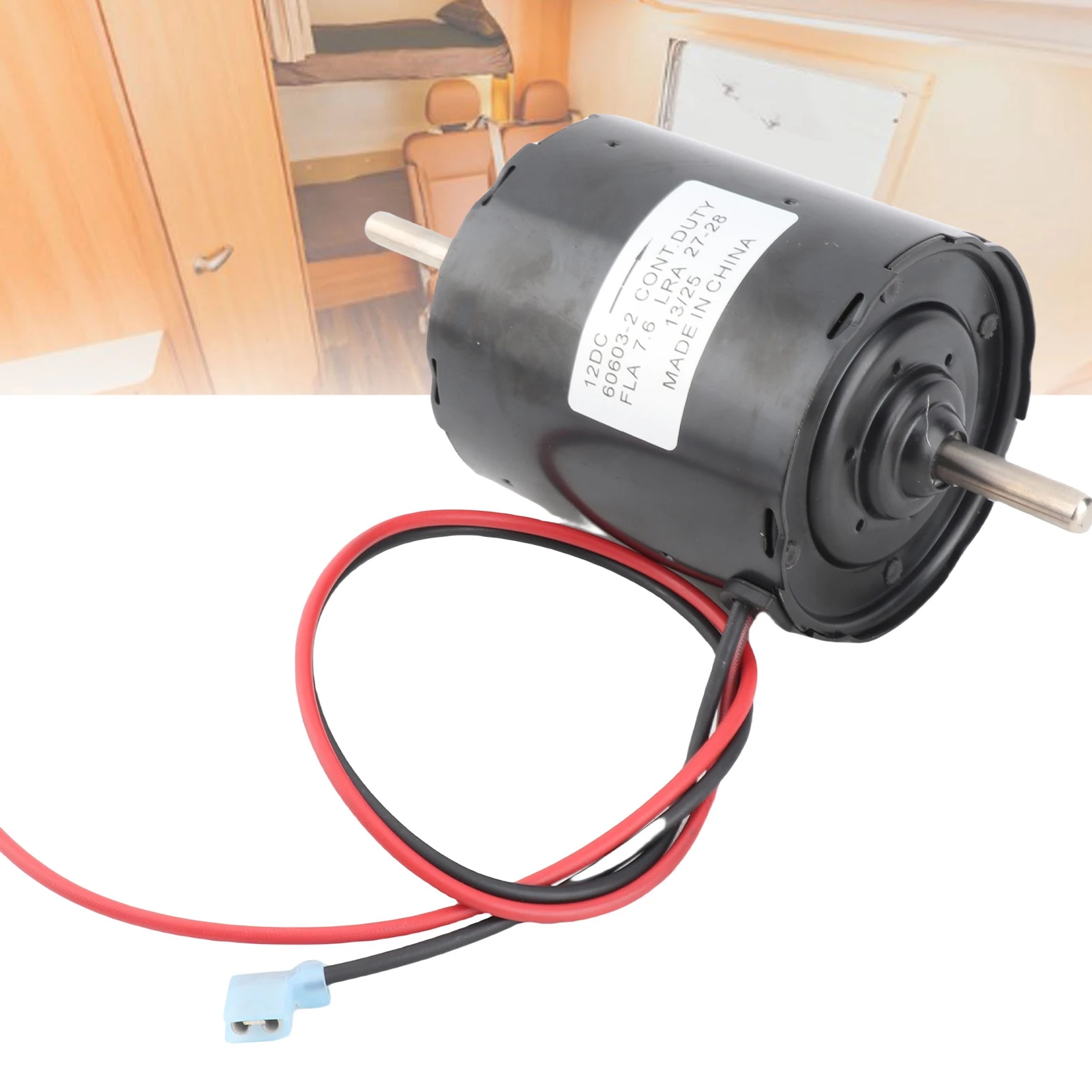 RV Heater Blower Motor 37697 12VDC Stable Performance Replacement for Atwood Hydro Flame RV Furnace Heater
RV Heater Blower Motor 37697 12VDC Stable Performance Replacement for Atwood Hydro Flame RV Furnace Heater