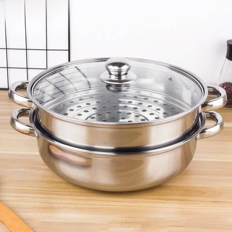 Stainless Steel Steamer Pot Soup Pot Integrated Thickened Single Layer Cloth Special for Steaming Buns Home Use Small Size
Stainless Steel Steamer Pot Soup Pot Integrated Thickened Single Layer Cloth Special for Steaming Buns Home Use Small Size