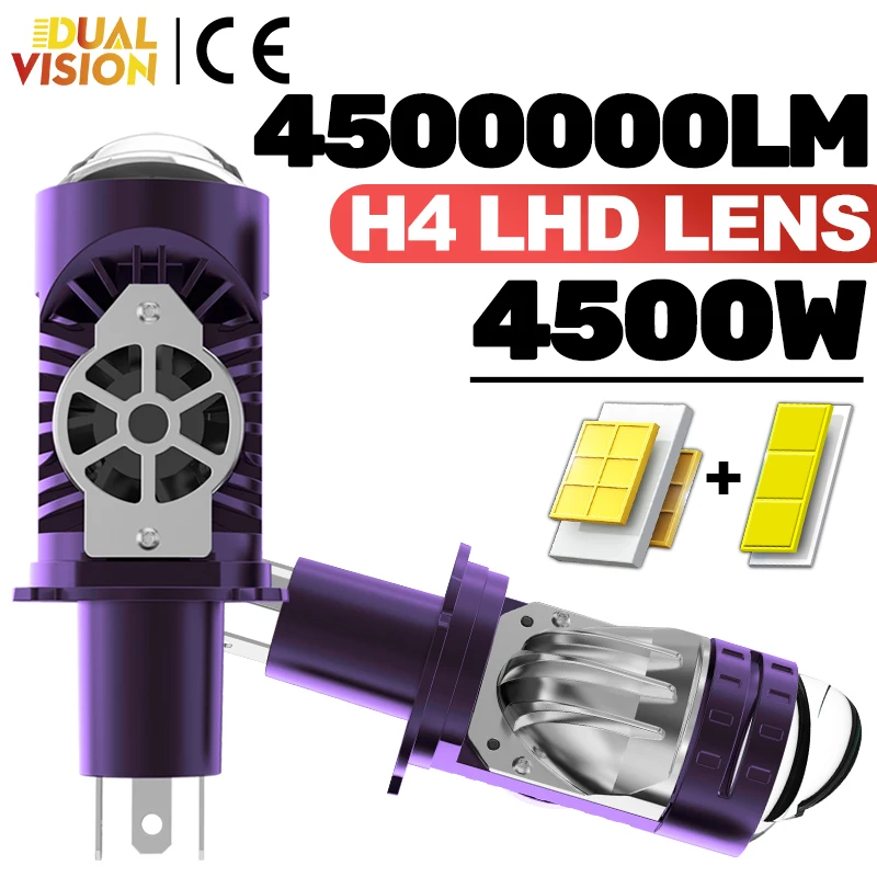 4500W H4 Bi Lo LED Мини-проектор Линза 4500000LM Светодиодные автомобильные фары Лампы CSP Chips Canbus No Error 3000K 4300K 6000K Turbo Light
4500W H4 Bi Lo LED Мини-проектор Линза 4500000LM Светодиодные автомобильные фары Лампы CSP Chips Canbus No Error 3000K 4300K 6000K Turbo Light