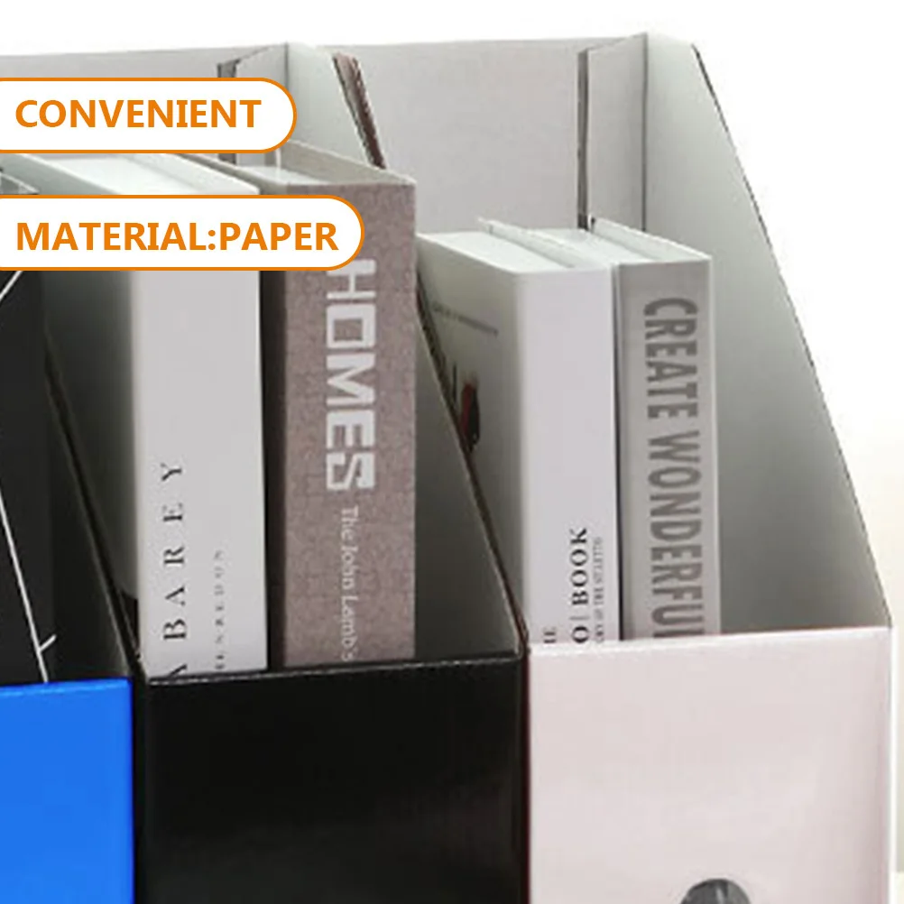 6pcs Colorful File Holder Paper Desktop Organizer For Books Magazines Documents Storage Rack Office School Desk Box Vertical 
6pcs Colorful File Holder Paper Desktop Organizer For Books Magazines Documents Storage Rack Office School Desk Box Vertical
