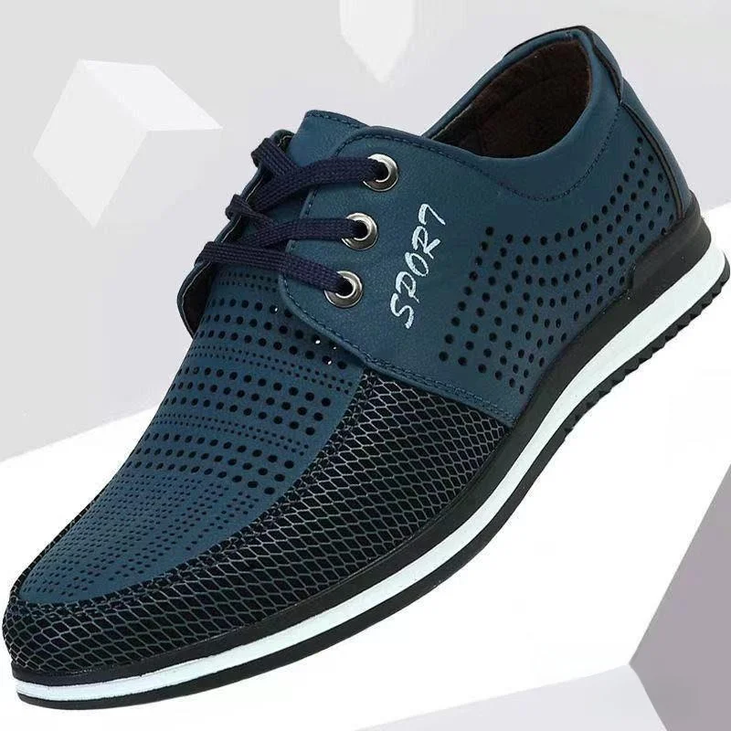 Men's Breathable Casual Shoes Lace-Up Hollow out Mesh round Toe Business Shoes for Dad Summer Comfortable Fashionable Leather...
Men's Breathable Casual Shoes Lace-Up Hollow out Mesh round Toe Business Shoes for Dad Summer Comfortable Fashionable Leather...
