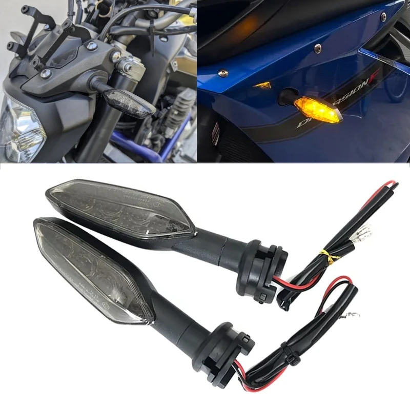 Motorcycle LED Turn Signal Light For YAMAHA MT09 MT07 XSR 700 Tenere 700 Flashing LED FZ07 Cafe Racer FJ09 XSR900 Indicator Lamp
Motorcycle LED Turn Signal Light For YAMAHA MT09 MT07 XSR 700 Tenere 700 Flashing LED FZ07 Cafe Racer FJ09 XSR900 Indicator Lamp