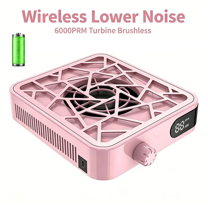 Nail Dust Collector Aspirador de unas Profesional Rechargeable Powerful Nail Vacuum Machine with Adjustable Suction Low Noise
Nail Dust Collector Aspirador de unas Profesional Rechargeable Powerful Nail Vacuum Machine with Adjustable Suction Low Noise