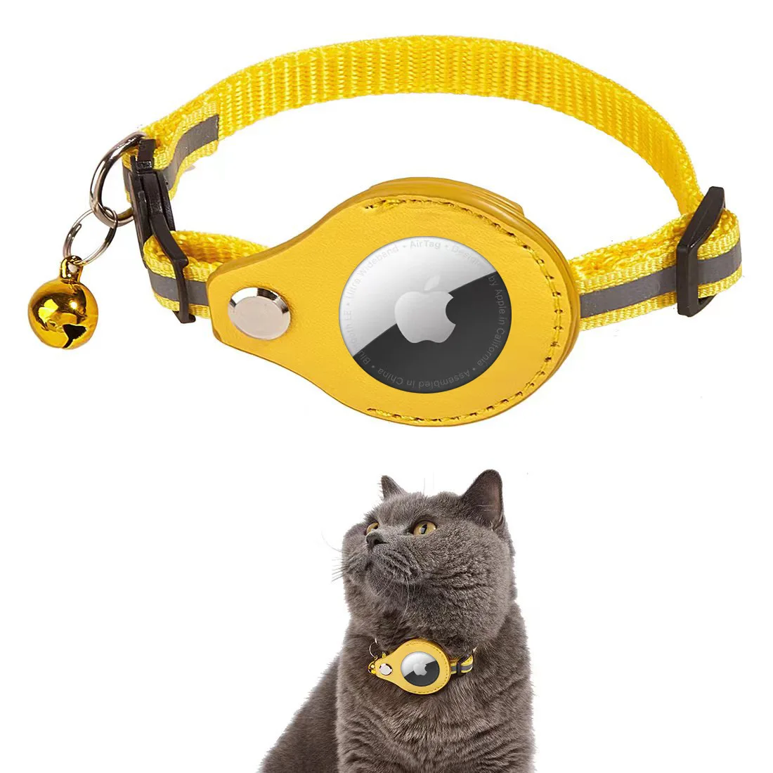Reflective Pet Locator Collar For Airtag Pet Tracker Anti Lost Cat Collar Nylon Adjustable Outdoor Walking Accessories
Reflective Pet Locator Collar For Airtag Pet Tracker Anti Lost Cat Collar Nylon Adjustable Outdoor Walking Accessories