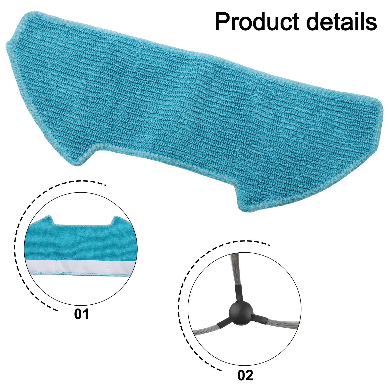 Hygienic Floor Maintenance Side Brush Accessories As Shown Dust Bags Replacement Microfiber Material Clog-free Operation
Hygienic Floor Maintenance Side Brush Accessories As Shown Dust Bags Replacement Microfiber Material Clog-free Operation