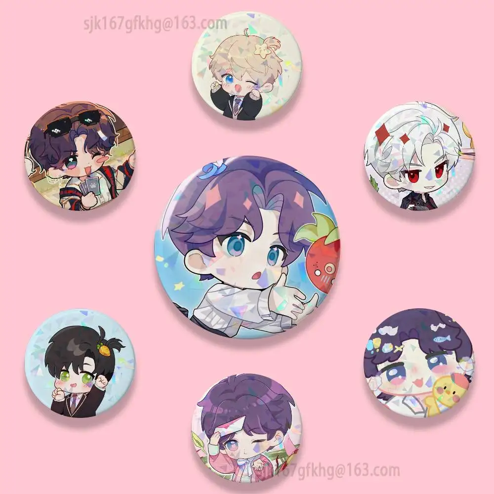 Love And Deepspace Tinplate Coin Badges Personalized Handmade Round Brooches Photo Text Graphic Pins Accessory Gift for Friend
Love And Deepspace Tinplate Coin Badges Personalized Handmade Round Brooches Photo Text Graphic Pins Accessory Gift for Friend