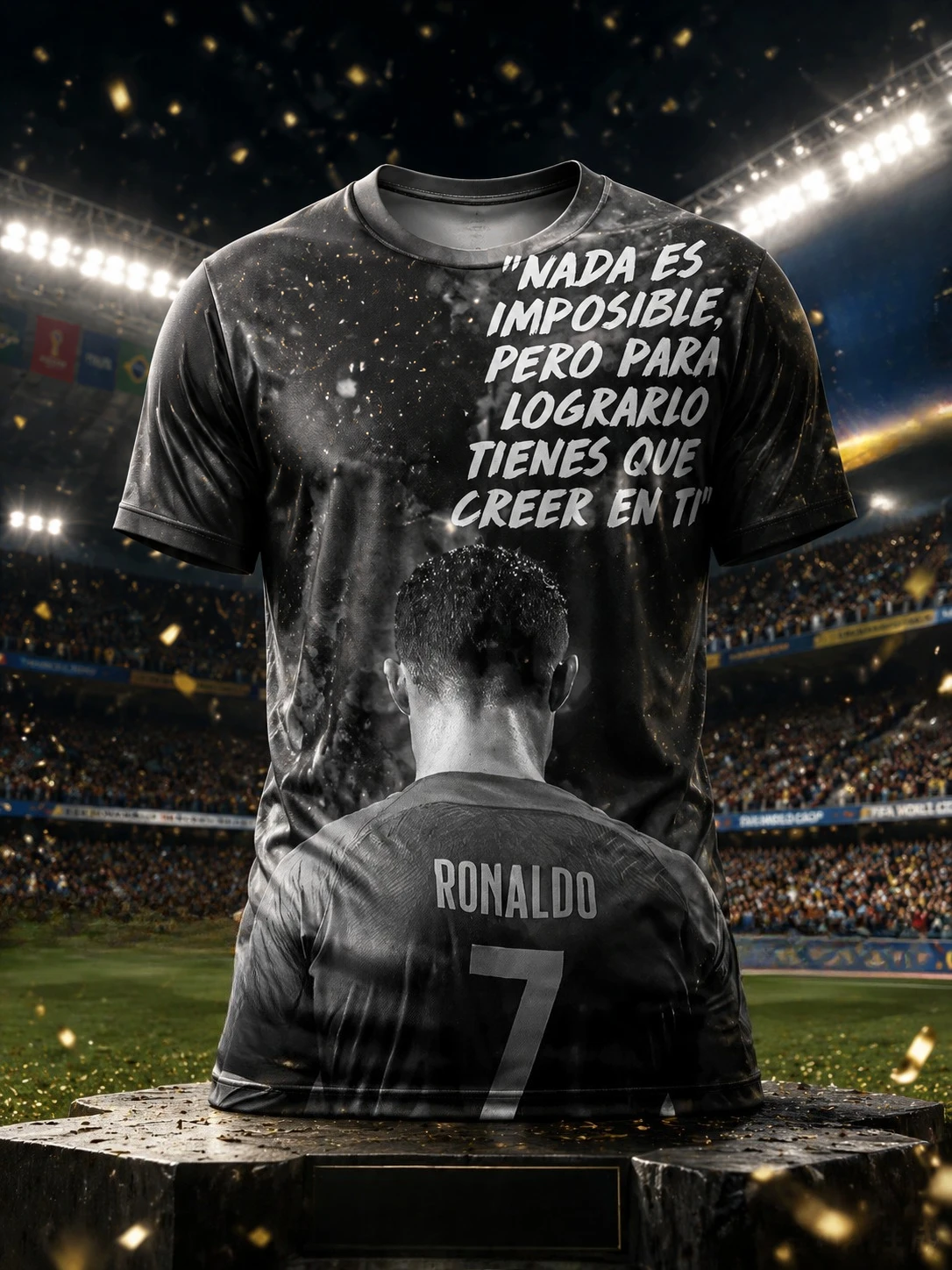 2026 Latest Ronaldo 7 Inspirational Quotes Men's and Women's Football Jackets Home 3D Printing Fans Casual Fashion Top
2026 Latest Ronaldo 7 Inspirational Quotes Men's and Women's Football Jackets Home 3D Printing Fans Casual Fashion Top