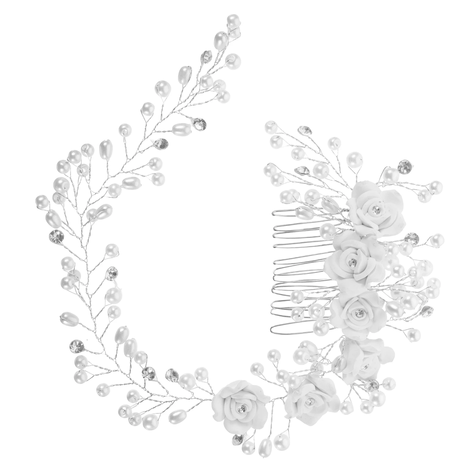 Pearl Flower Hairband Bride Accessories Wedding Headbands Women Necklace Decor Bridal Clip Leaf Hair Products Pearls Comb
Pearl Flower Hairband Bride Accessories Wedding Headbands Women Necklace Decor Bridal Clip Leaf Hair Products Pearls Comb