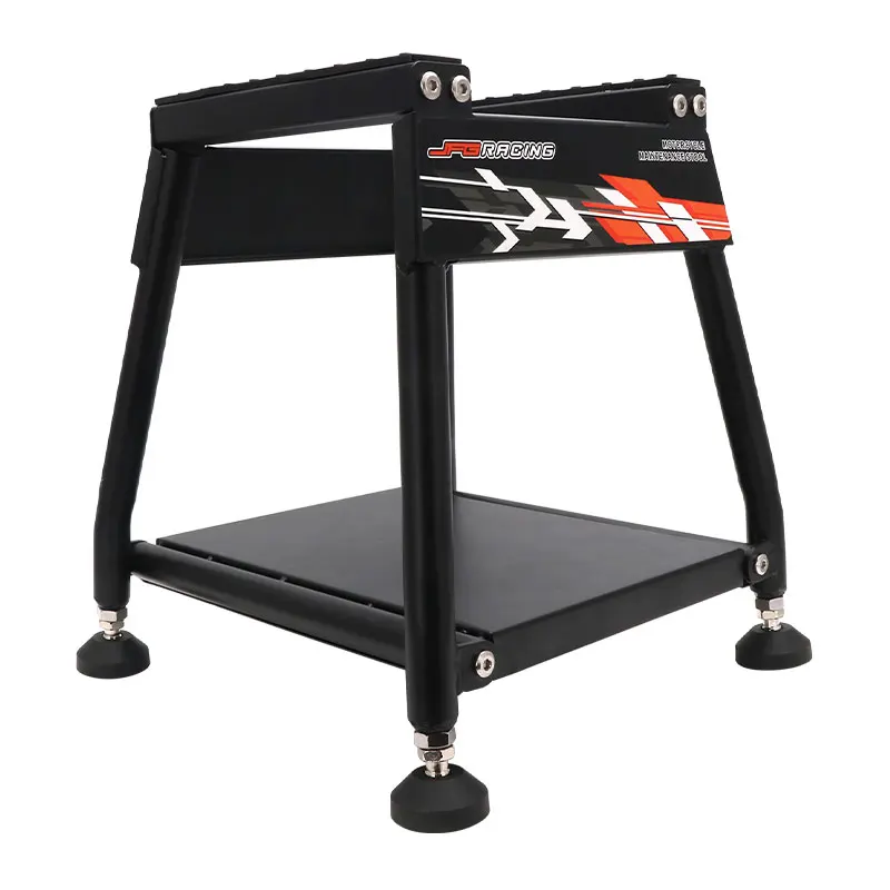 Off-road motorcycle pick-up frame, repair stool, parking bracket, pick-up removable wheels
Off-road motorcycle pick-up frame, repair stool, parking bracket, pick-up removable wheels