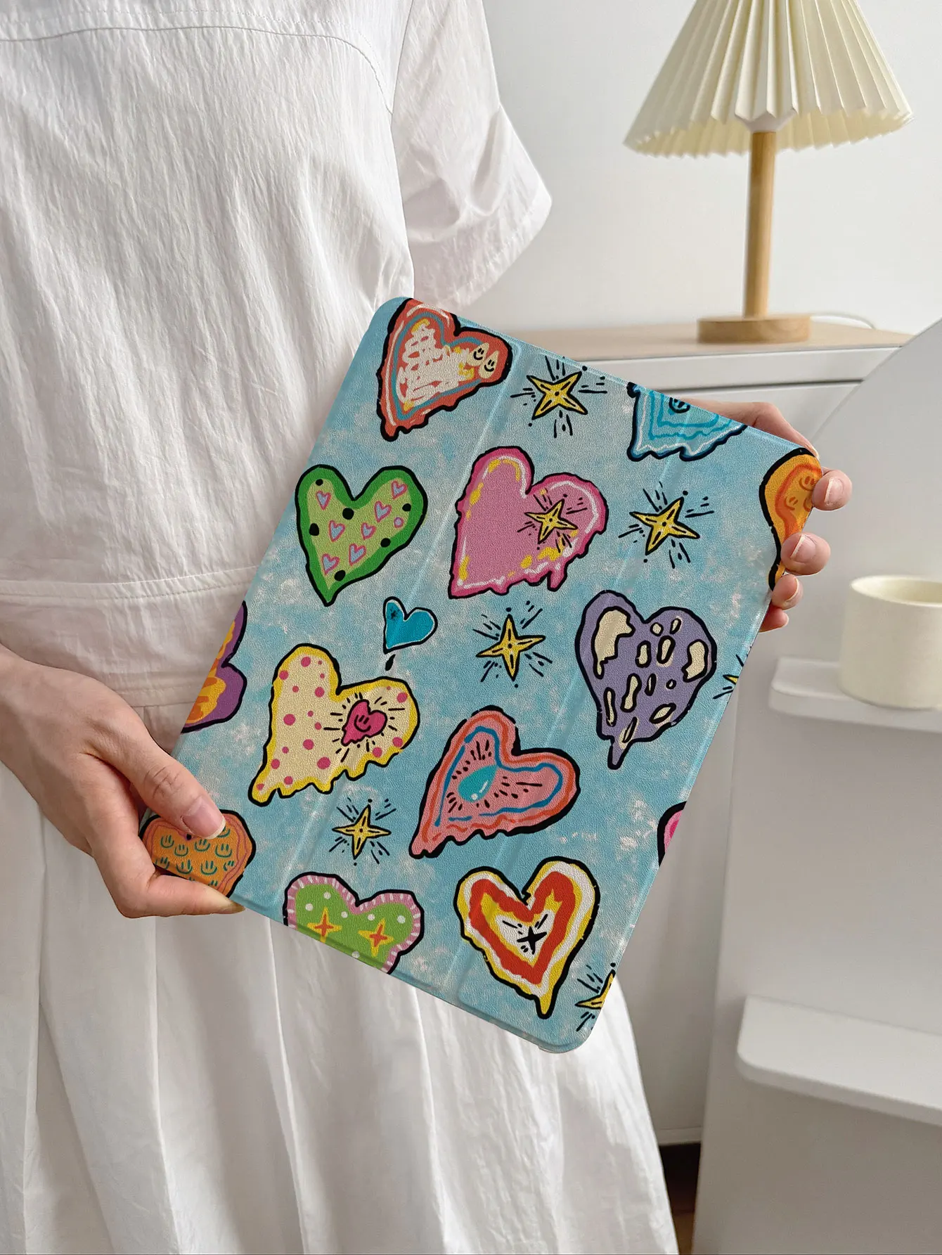 Love Graffiti Tablet Case, Suitable for iPad Case Ipad7/8/9 Tablet Cover 2022 Apple Air5/4/3 Ninth Generation 10.2 70% off Pro11 Full Cover 2024 Mini 7 New Model Air6/Ipad Tenth Generation Protective Case/Air 11 (M3)/I
Love Graffiti Tablet Case, Suitable for iPad Case Ipad7/8/9 Tablet Cover 2022 Apple Air5/4/3 Ninth Generation 10.2 70% off Pro11 Full Cover 2024 Mini 7 New Model Air6/Ipad Tenth Generation Protective Case/Air 11 (M3)/I