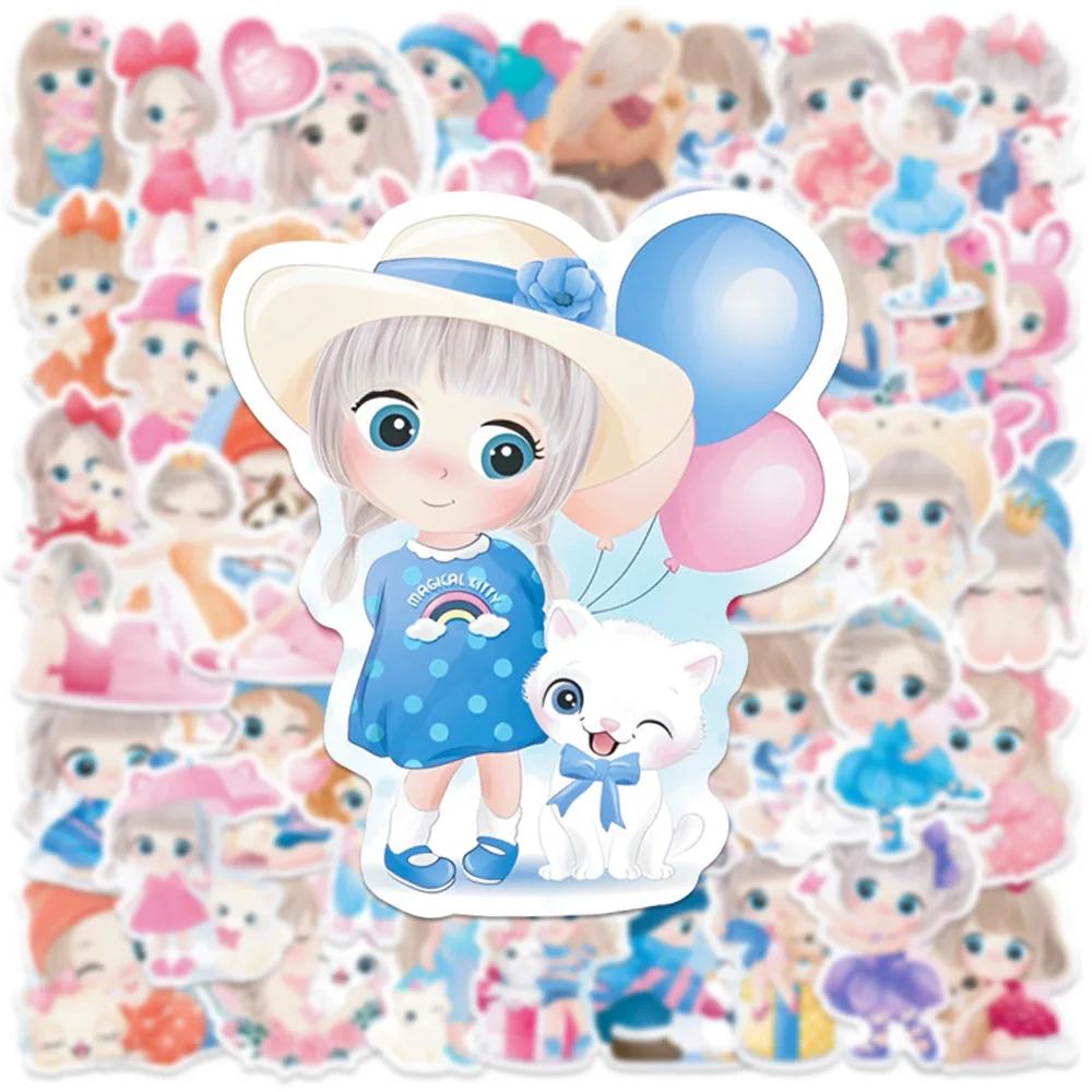10/50PCS Cute Doll Stickers Kawaii Girl Cartoon Sticker Girl Gift Decoration Suitcase Fridge Laptop Guitar Bike Decals Kids Toys
10/50PCS Cute Doll Stickers Kawaii Girl Cartoon Sticker Girl Gift Decoration Suitcase Fridge Laptop Guitar Bike Decals Kids Toys