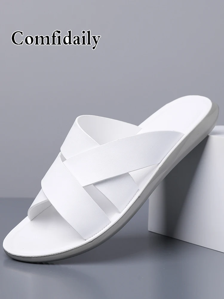 Men Trendy Plain Slides Lightweight EVA Soft Sole Wear Resistant Non Slip Casual Slippers Summer Beach Indoor Outdoor Footwear
Men Trendy Plain Slides Lightweight EVA Soft Sole Wear Resistant Non Slip Casual Slippers Summer Beach Indoor Outdoor Footwear