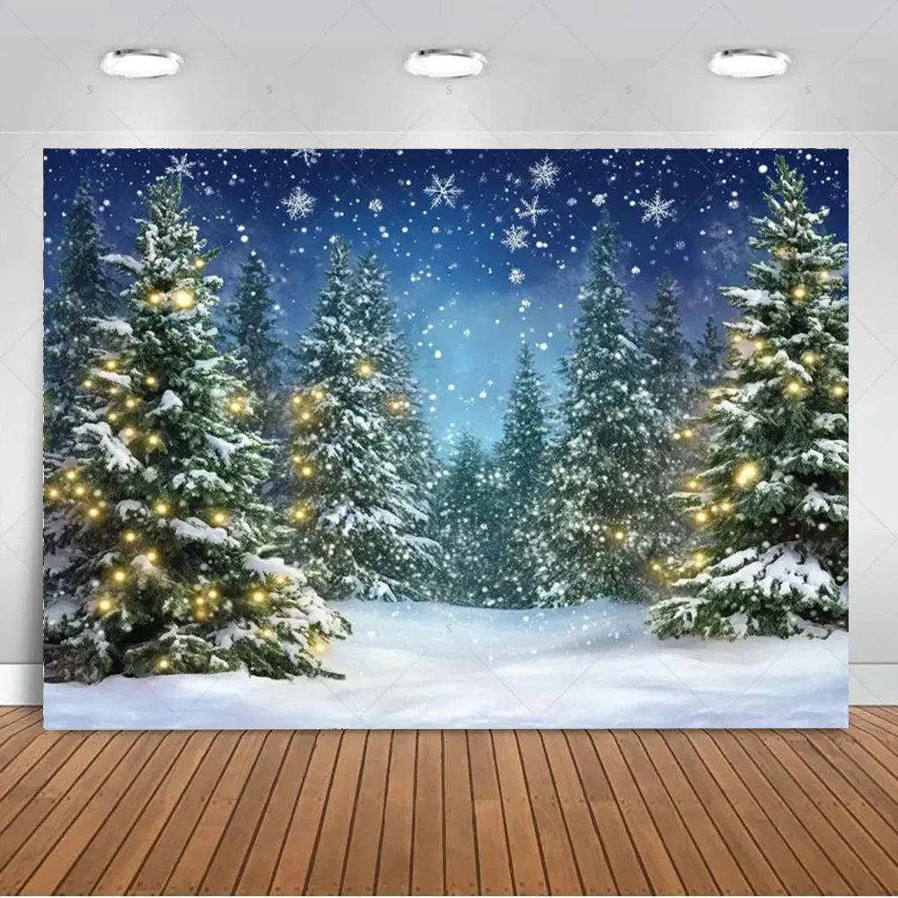 Winter Christmas Wonderland Photography Background Snow Town Mountain Scenery Birthday Party Forest Photo Backdrops AD-02
Winter Christmas Wonderland Photography Background Snow Town Mountain Scenery Birthday Party Forest Photo Backdrops AD-02