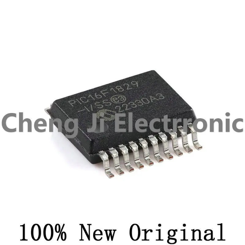 10PCS PIC16F1827-I/SS、PIC16F1828-I/SS、PIC16F1829-I/SS、SSOP20 Microcontroller chip
10PCS PIC16F1827-I/SS、PIC16F1828-I/SS、PIC16F1829-I/SS、SSOP20 Microcontroller chip