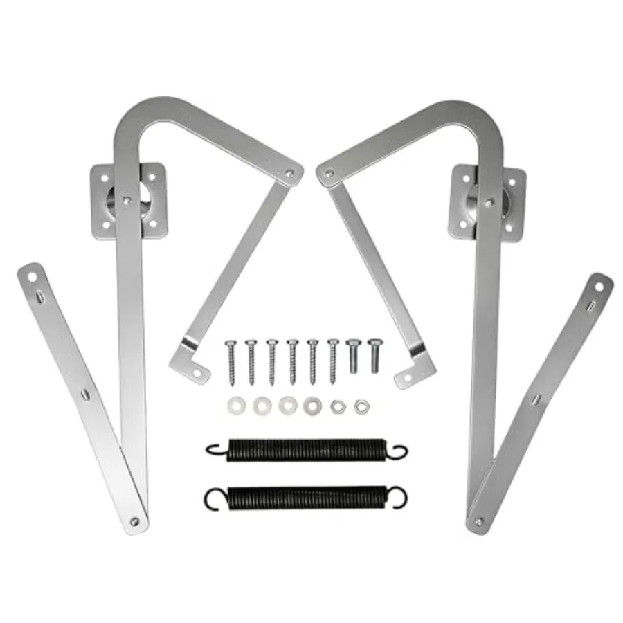 Tactec 55-2 Attic Ladder Hinge Arms with Springs Suitable for Werner Attic Ladders Manufactured After 2010 Compatible with Wern
Tactec 55-2 Attic Ladder Hinge Arms with Springs Suitable for Werner Attic Ladders Manufactured After 2010 Compatible with Wern