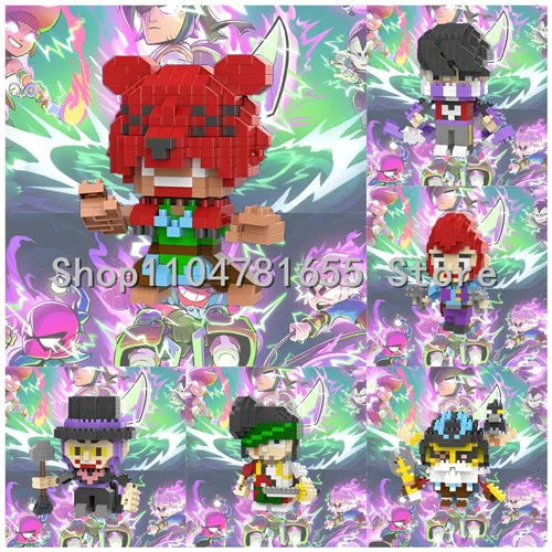 Cartoon Robot Game Kaze Kenjii Assembly Figures Creative Assembled Model Dalier Monster Brick Figures Kid Toys For Holiday Gift
Cartoon Robot Game Kaze Kenjii Assembly Figures Creative Assembled Model Dalier Monster Brick Figures Kid Toys For Holiday Gift