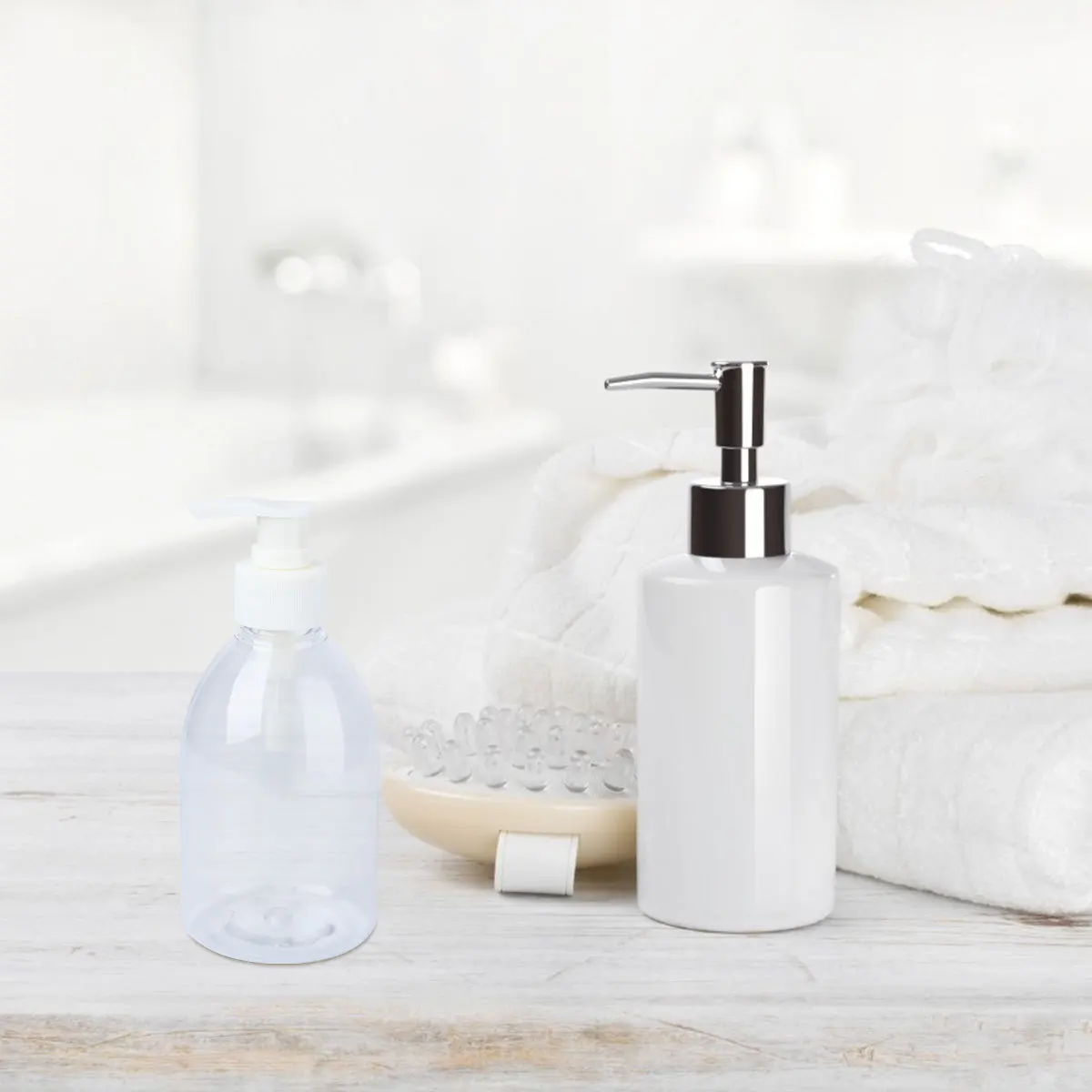 4Pcs 350ml Press Pump Bottle Sub Bottles for Soap Lye Storage Home Office Use Fine Craft Delicate Design Dispensers
4Pcs 350ml Press Pump Bottle Sub Bottles for Soap Lye Storage Home Office Use Fine Craft Delicate Design Dispensers