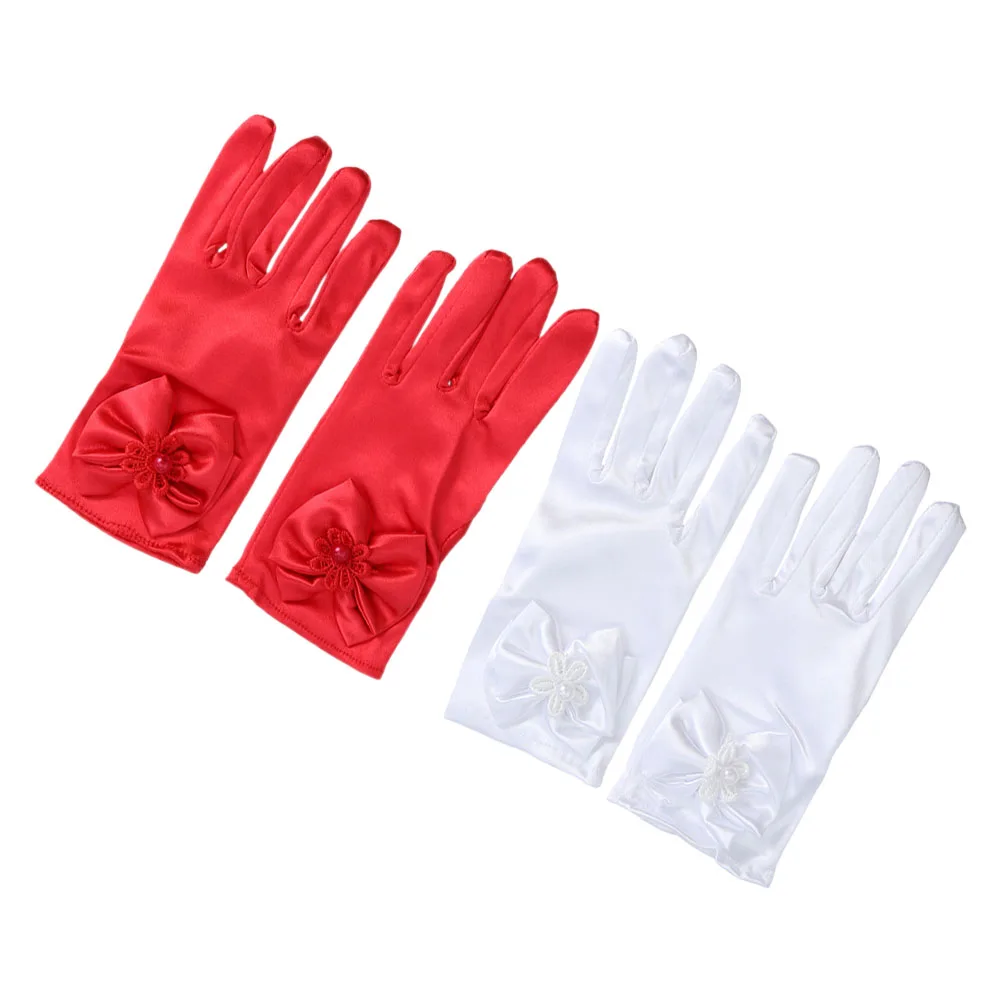 Princess Style Short Gloves for Women Bridal Wedding Party Cosplay Fancy Dress Bowknot Decorative Hand Protection Elegant
Princess Style Short Gloves for Women Bridal Wedding Party Cosplay Fancy Dress Bowknot Decorative Hand Protection Elegant