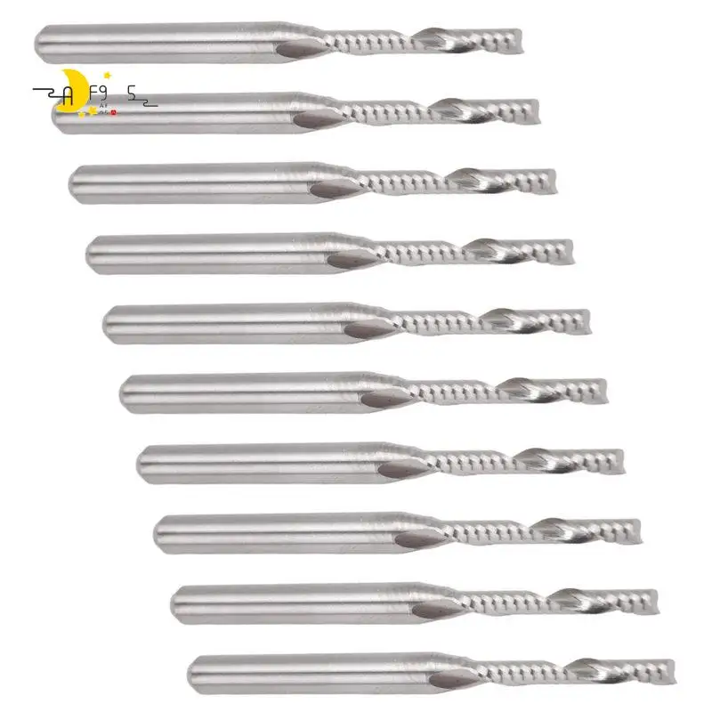 AF95-10 PCS 2Mm X 15Mm Carbide Single Flute End Mill Router Bit Accessories For Engraving Machine
AF95-10 PCS 2Mm X 15Mm Carbide Single Flute End Mill Router Bit Accessories For Engraving Machine
