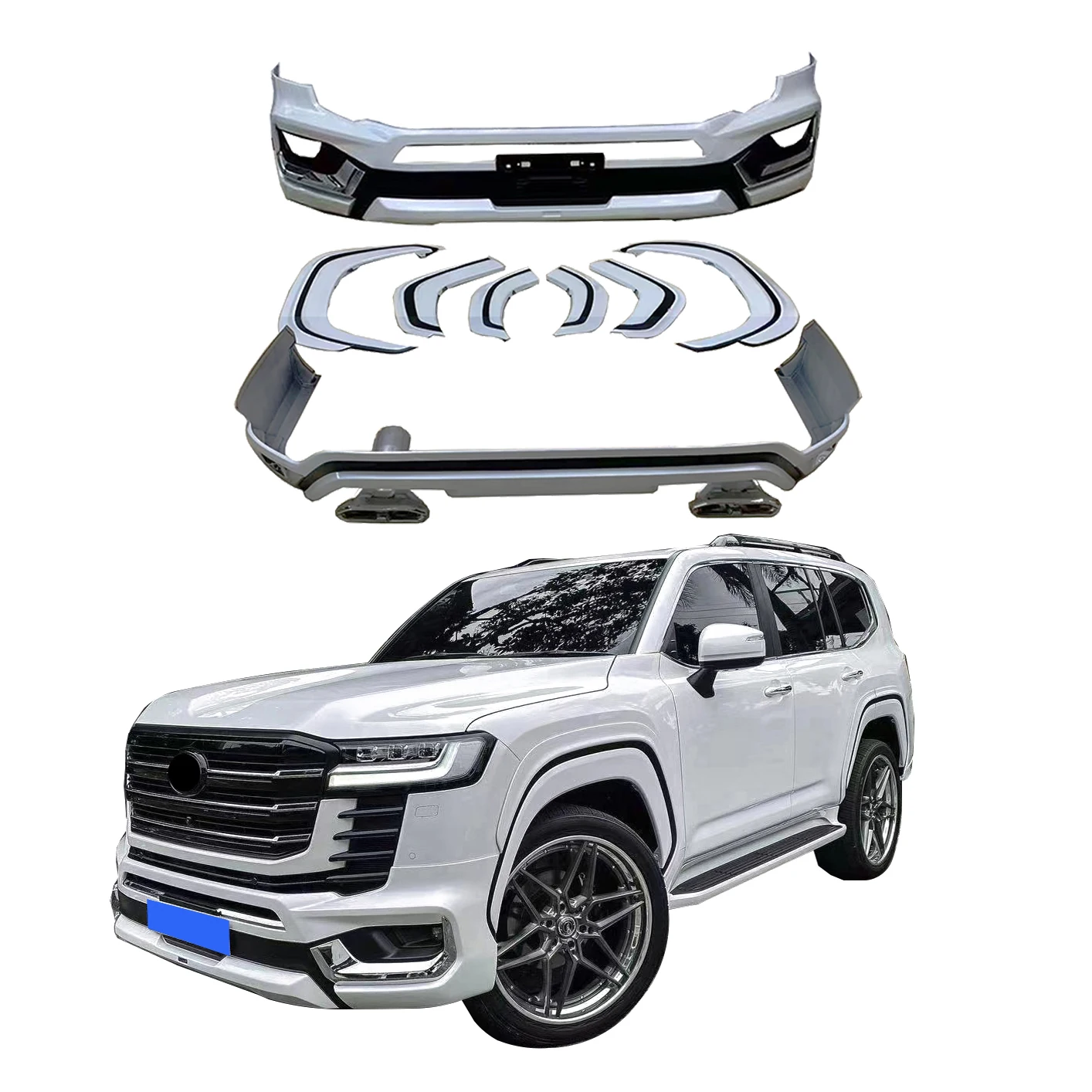 Car Body Kit LC300 Bumper For Toyota Land Cruiser Auto Accessories Upgrade Body Kit LC300 Auto Bumper LC300 Body Kit
Car Body Kit LC300 Bumper For Toyota Land Cruiser Auto Accessories Upgrade Body Kit LC300 Auto Bumper LC300 Body Kit