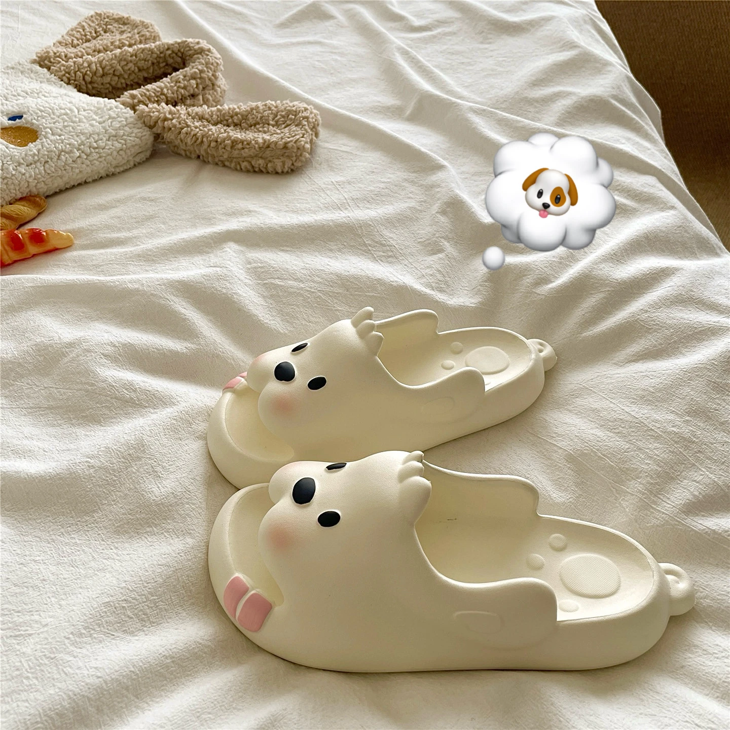 Adorable Tongue out Havanese Slippers Women's Indoor Home Breathable Outdoor Summer Flat Sandals Korean Style Hollow out EVA
Adorable Tongue out Havanese Slippers Women's Indoor Home Breathable Outdoor Summer Flat Sandals Korean Style Hollow out EVA