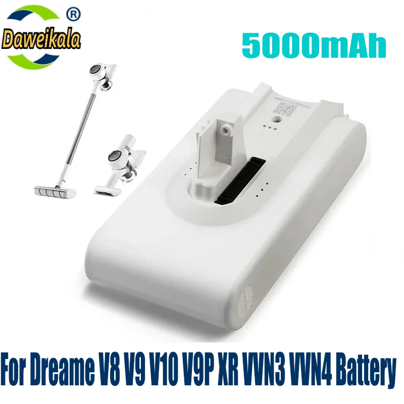 Для пылесоса Xiaomi Mijia V8 V9 V9P V10 VVN3 VVN4 Dreame 25,2 в 5000 мАч 18650 литий-ионный аккумулятор
Для пылесоса Xiaomi Mijia V8 V9 V9P V10 VVN3 VVN4 Dreame 25,2 в 5000 мАч 18650 литий-ионный аккумулятор