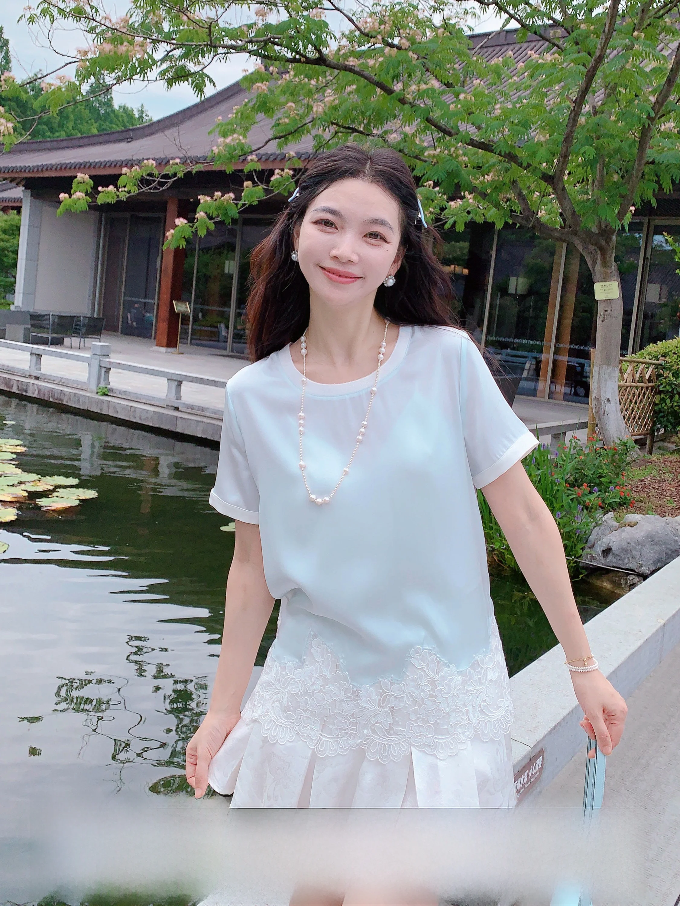 Новинка! Летний топ MissLuxury: свободный крой, средней длины, с кружевной отделкой, из шелка, повседневный стиль.
Новинка! Летний топ MissLuxury: свободный крой, средней длины, с кружевной отделкой, из шелка, повседневный стиль.