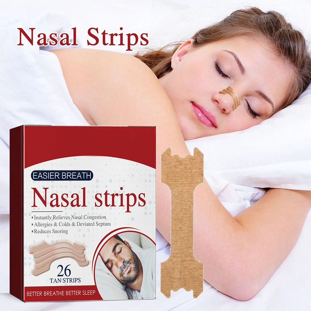 26-130Pcs Breathe Nasal Strips Right Way Stop Snoring Anti Snoring Strips Easier Better Breathe Health Care
26-130Pcs Breathe Nasal Strips Right Way Stop Snoring Anti Snoring Strips Easier Better Breathe Health Care