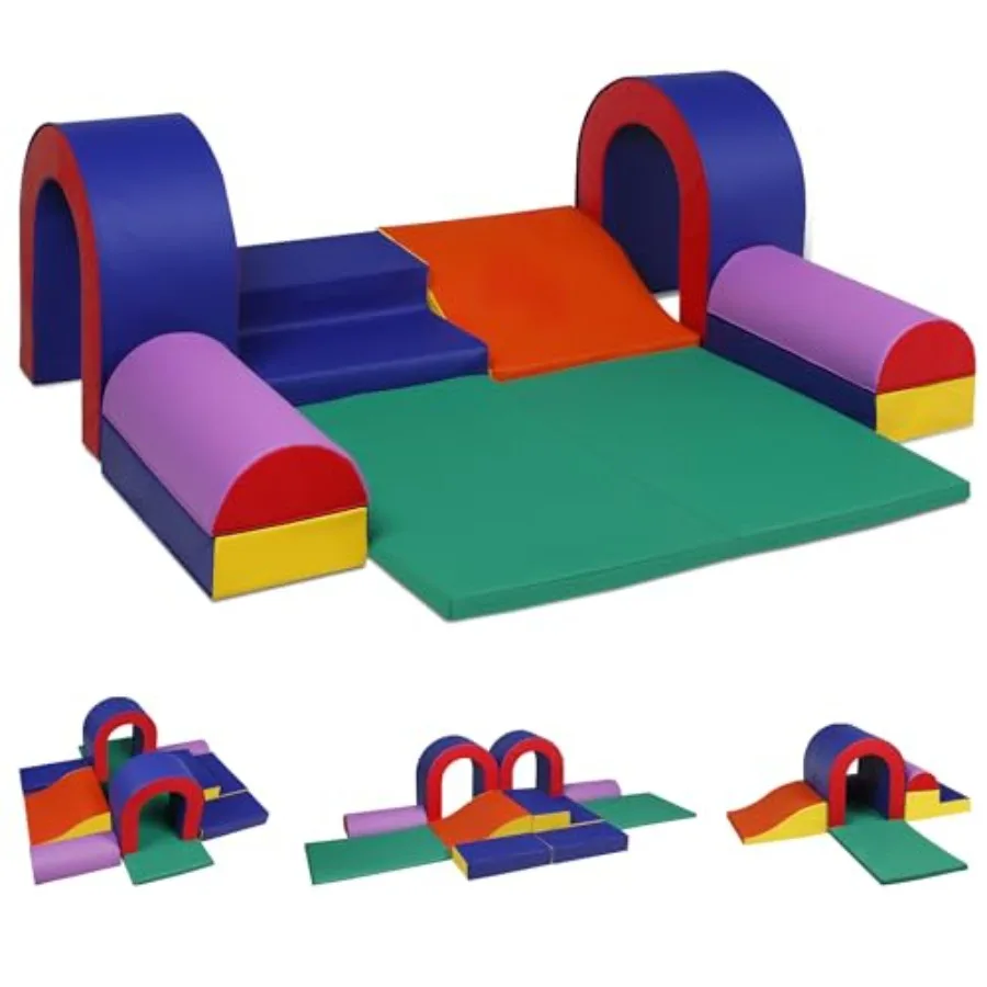 10 Piece Foam Climbing Blocks Soft Climbing Toys for Toddlers Lightweight Baby Climbing Gym Indoor Baby Activity Play Set for C
10 Piece Foam Climbing Blocks Soft Climbing Toys for Toddlers Lightweight Baby Climbing Gym Indoor Baby Activity Play Set for C