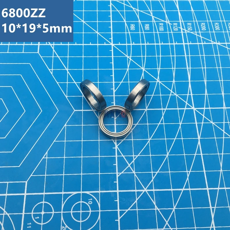 50pcs Thin Wall Deep Groove Ball Bearings ABEC-5 Precision 6800 Series 10x19x5mm 61800ZZ 6800Z Bearings for Bearings Housings
50pcs Thin Wall Deep Groove Ball Bearings ABEC-5 Precision 6800 Series 10x19x5mm 61800ZZ 6800Z Bearings for Bearings Housings