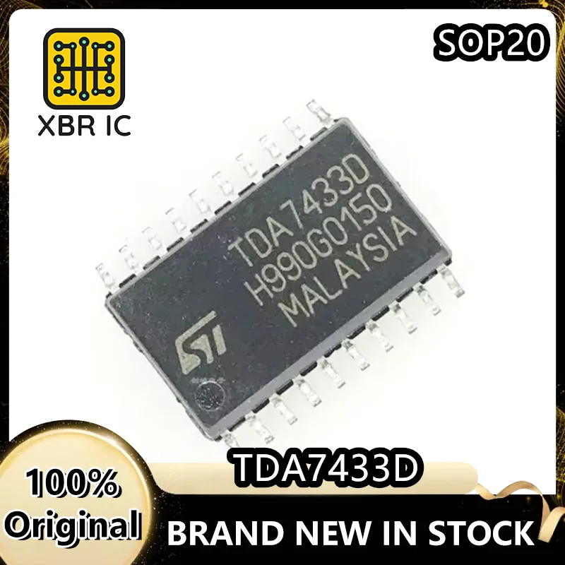 (5/20 pieces) TDA7433D TDA7433 SOP20 feet brand new audio processor chip SMD IC brand new original authentic spot fast delivery
(5/20 pieces) TDA7433D TDA7433 SOP20 feet brand new audio processor chip SMD IC brand new original authentic spot fast delivery