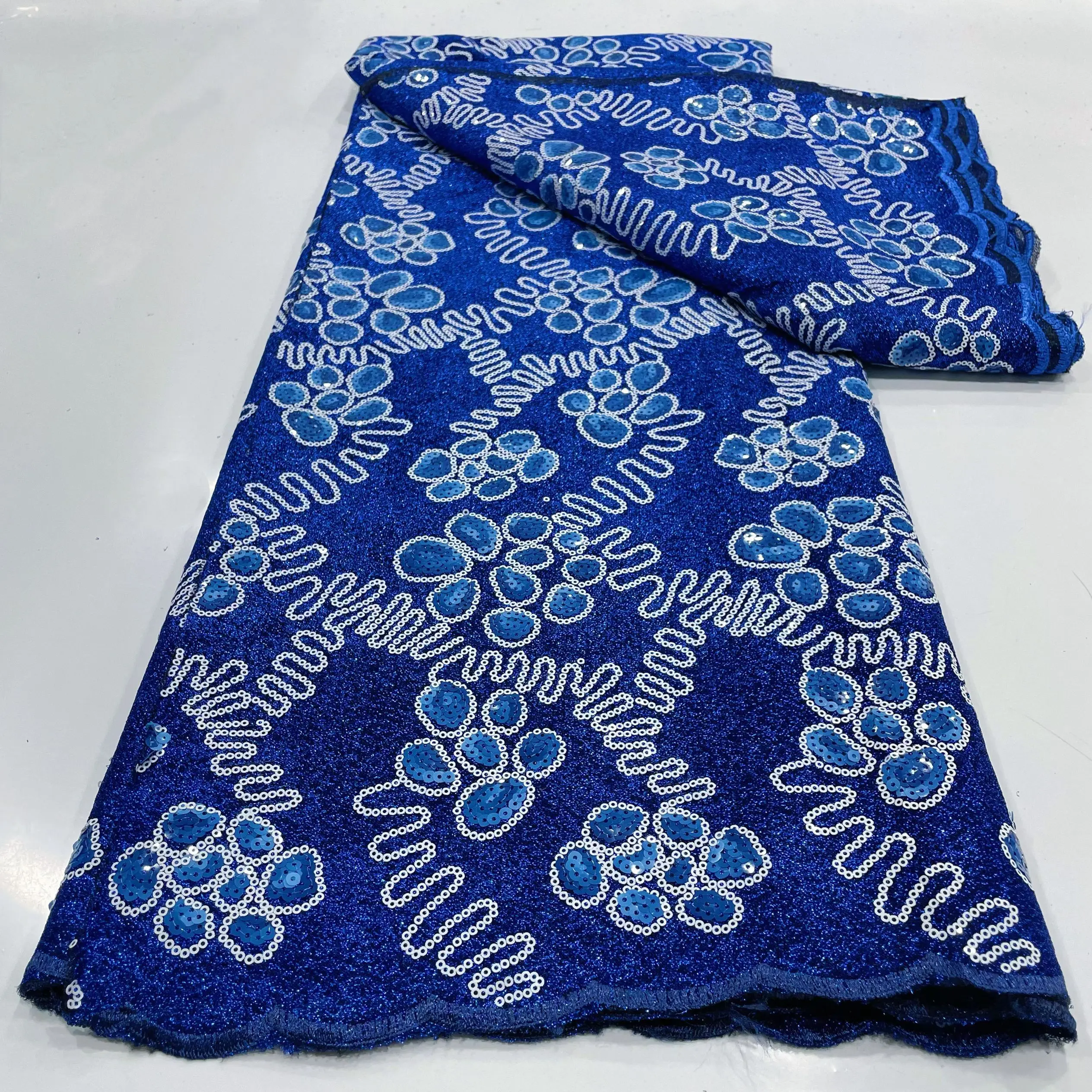 Wholesale Price Gauzy French Sequins Tulle Lace Fabric For Wedding High Quality Shiny African Embroidery Nigeria Mesh Fabric
Wholesale Price Gauzy French Sequins Tulle Lace Fabric For Wedding High Quality Shiny African Embroidery Nigeria Mesh Fabric