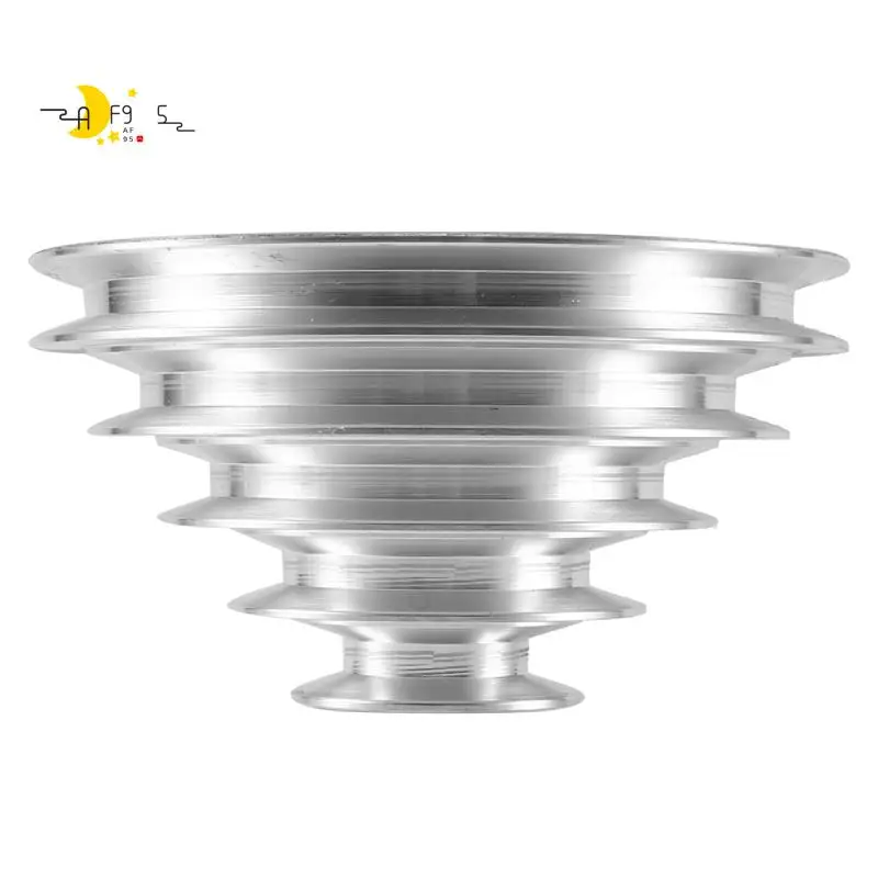 AF95-25Mm Bore Aluminum Pagoda Wheel A Type 5 Step Pagoda Pulley Wheel For V-Belt Timing Belt
AF95-25Mm Bore Aluminum Pagoda Wheel A Type 5 Step Pagoda Pulley Wheel For V-Belt Timing Belt