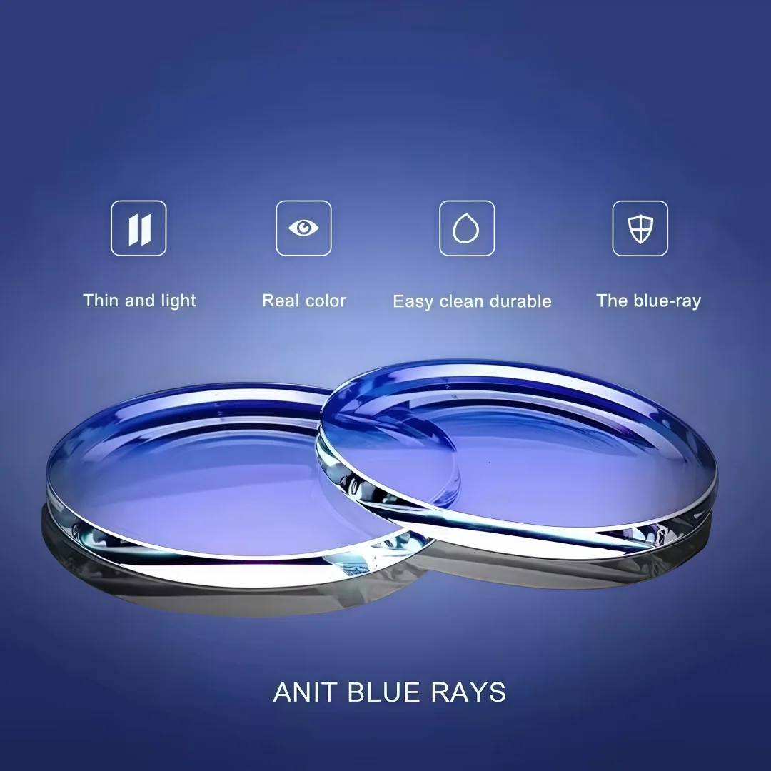 1.56 1.61 1.67 1.74 Blue Light Resistant Refractive Index Customized Lens Anti Reflection And Scratch Ultra-Thin Lens
1.56 1.61 1.67 1.74 Blue Light Resistant Refractive Index Customized Lens Anti Reflection And Scratch Ultra-Thin Lens