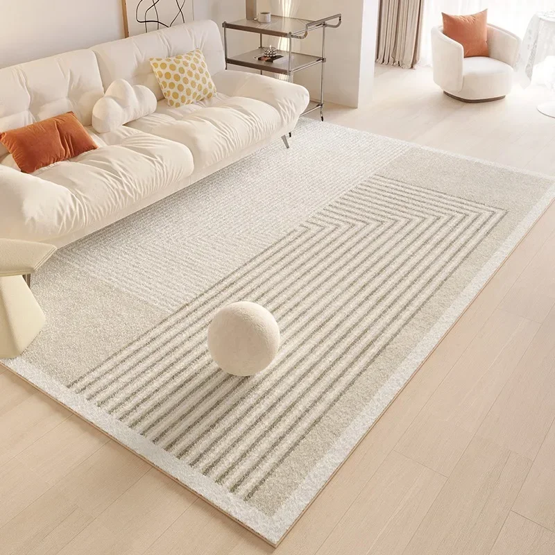 Carpet for Living Room French Lines Simple Large Area Coffee Table Mat Bedroom Bedside Cloakroom Soft FLuffy Rug Alfombra 주방 카펫
Carpet for Living Room French Lines Simple Large Area Coffee Table Mat Bedroom Bedside Cloakroom Soft FLuffy Rug Alfombra 주방 카펫